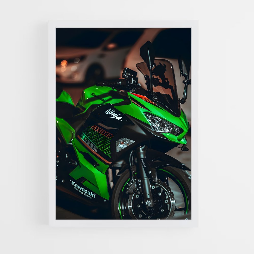 Poster Roadster Émeraude (vue 3)